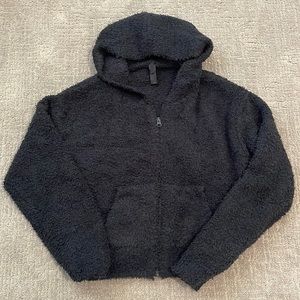 Skims cozy zip up hoodie